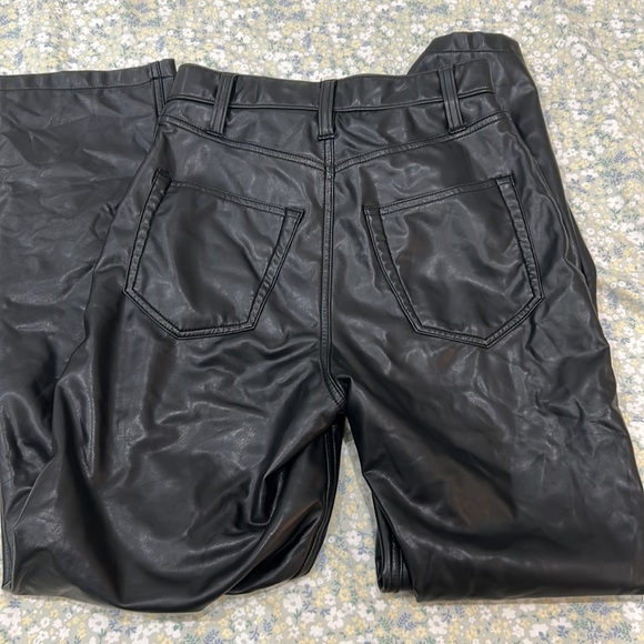 Abercrombie Curve Love Size 26 Leather Pants - Picture 3 of 3